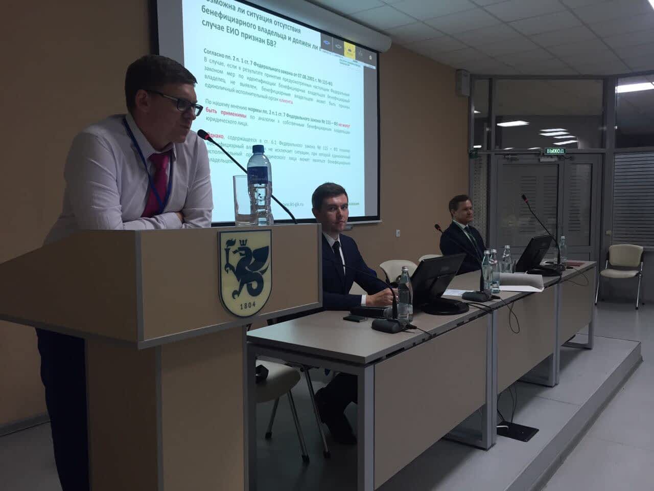 Слева направо: Сергей Урескул, Сергей Сорокин, Игорь Кох